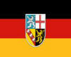 Landes(dienst)flagge Saarland